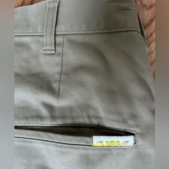 Sasquatchfabrix Dancing Pants Straight Leg Beige Trousers 34” Waist - Picture 4 of 7